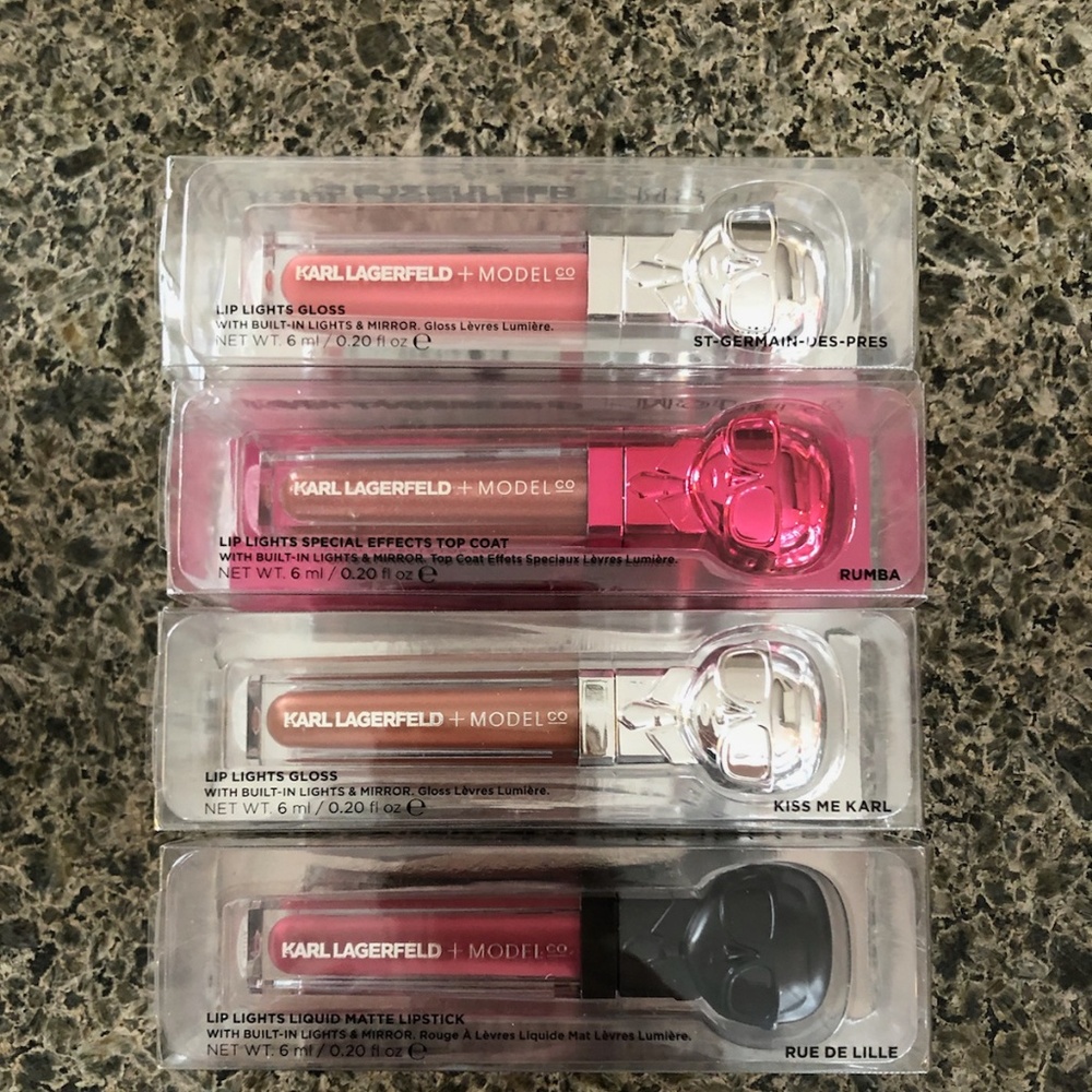Karl Lagerfeld light-up with mirror lipgloss